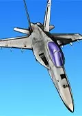 F18舰载机模拟起降
