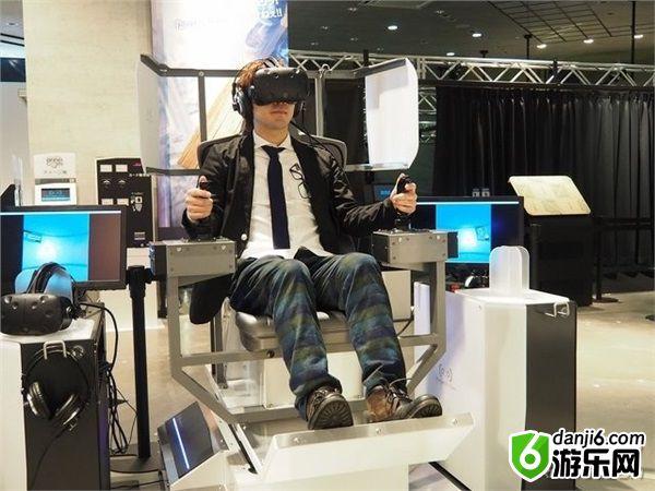 HTC Vive机甲驾驶游戏实机截图 AI娘太诱惑难怪会射偏
