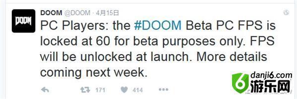 《毁灭战士4》PC版不会锁帧数 锁定60FPS仅限Beta测试