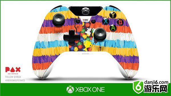 微软公布PAX East游戏展特制XB1手柄 花花绿绿好晃眼！