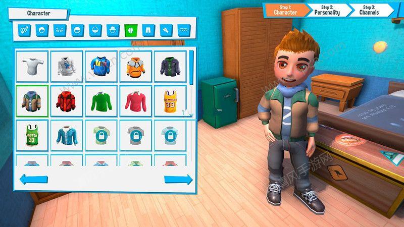 播客人生模拟器中文汉化版（Youtubers Life）