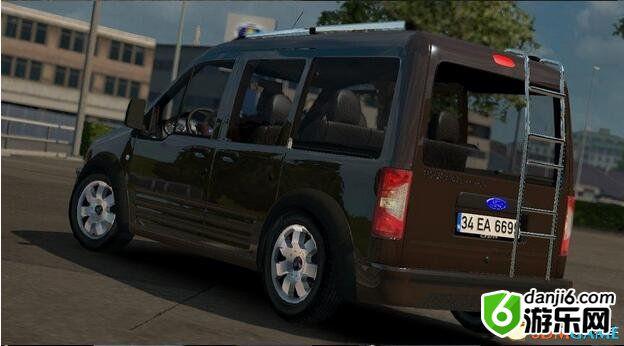 欧洲卡车模拟2 v1.28福特全顺Ford Transit ConnectMODv1.28