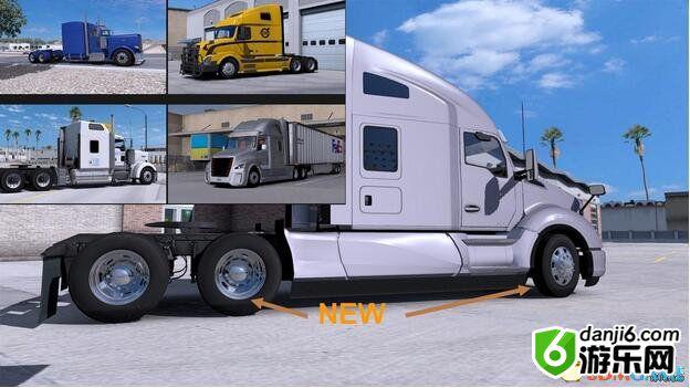 欧洲卡车模拟2 v1.28美铝轮毂包MOD