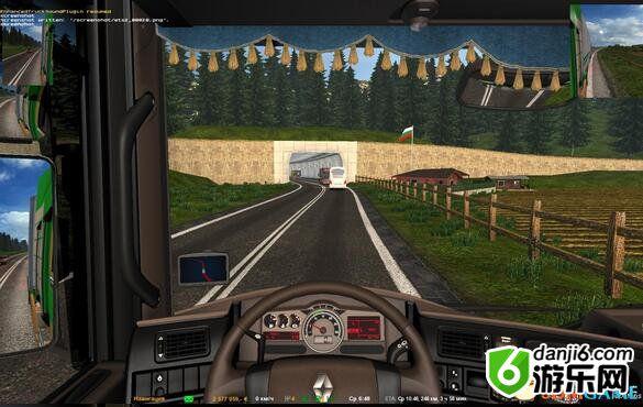 欧洲卡车模拟2 v1.28大型天气环境改善mod