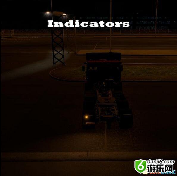 欧洲卡车模拟2 v1.28真实世界车灯MOD