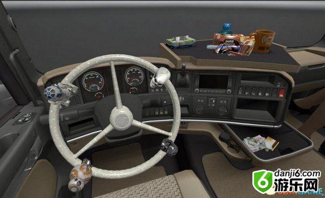 欧洲卡车模拟2 v1.28SiSL的车头摆挂饰物包v2.5.2