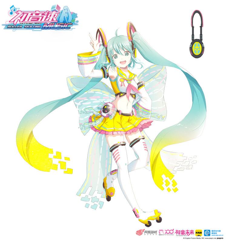 跳动的音符 是我竞速的节奏！ 《初音速》明日登陆App Store