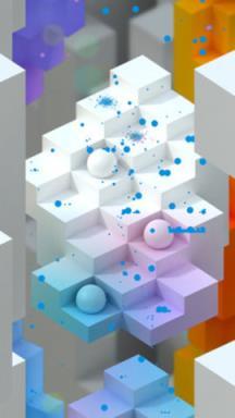 彩色水滴