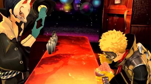 《P5R》坂本龙司新招式剧情影像 与Joker同游游乐园