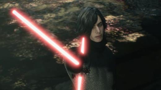 《鬼泣5》凯洛·伦MOD实机演示 倒抓光剑属实吊