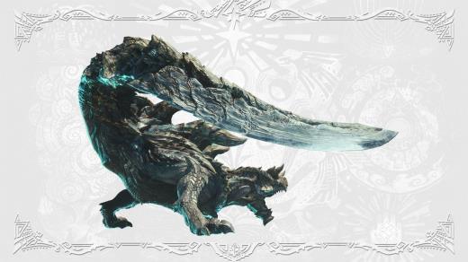 酸液攻击尾似刀 《怪物猎人世界：冰原》新龙种公布