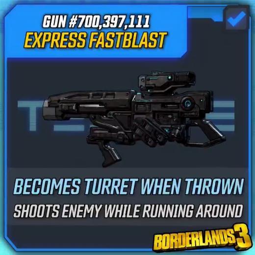 《无主之地3》九大类枪械展示 游戏共有四大星球