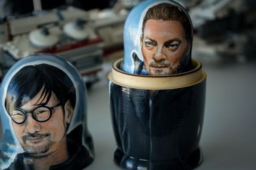 来自战斗民族的亲切问候 小岛收到《死亡搁浅》版俄罗斯套娃礼物