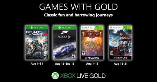 Xbox金会员八月会免游戏公布 阵容豪华不容错过