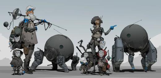 后现代式科技风!英国概念画师佳作欣赏