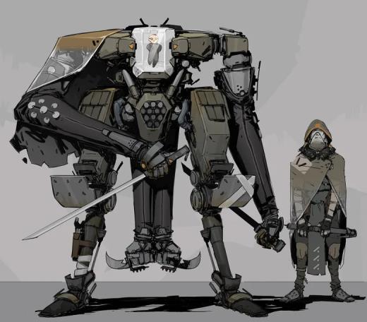 后现代式科技风!英国概念画师佳作欣赏