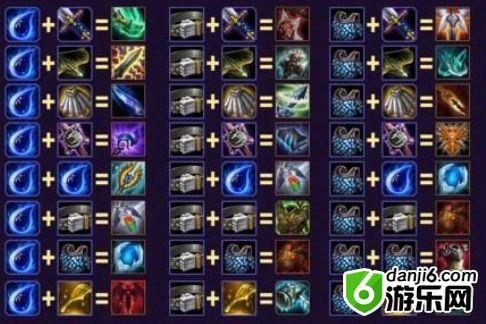 云顶之弈9.21装备合成表 云顶之弈装备合成攻略
