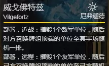 《巫师之昆特牌》手游威戈佛特兹卡牌介绍