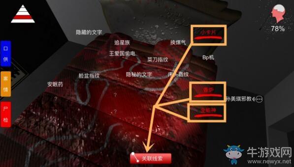 《孙美琪疑案》手游线索孙美琪邪教位置介绍