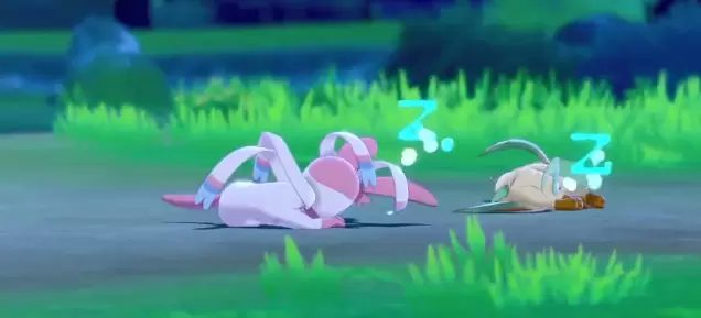 宝可梦剑盾怎么让宝可梦睡在营地