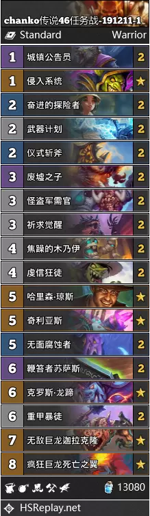 炉石传说新版本卡组大全 巨龙降临全角色卡组汇总