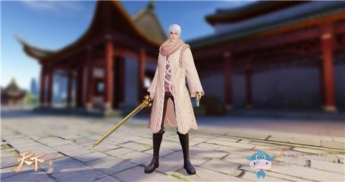 《天下手游》冬暖雪绒时装图鉴一览