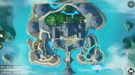 2019《一梦江湖》手游12月21日坐观万象打坐位置