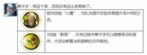 王者荣耀觉醒之战姜子牙技能