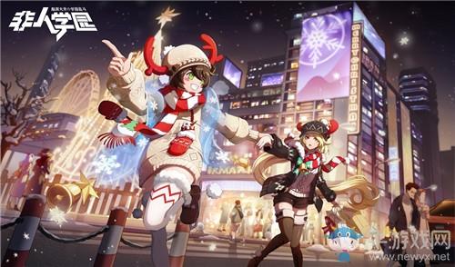 《非人学园》哪吒皮肤温柔雪夜图鉴特效一览