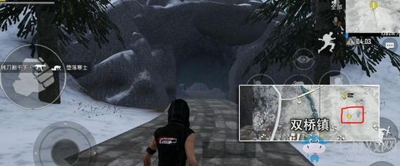 《和平精英》雪地防空洞怎么进