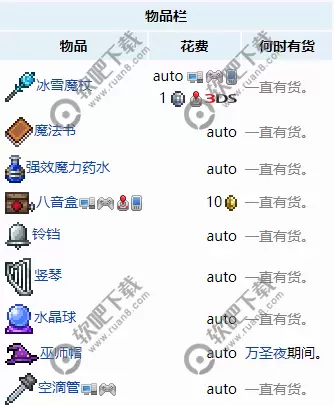 泰拉瑞亚巫师入住条件