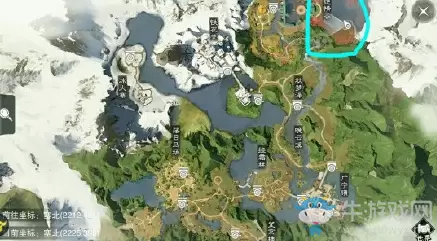 2020《一梦江湖》手游1月3日坐观万象打坐位置