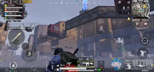 《和平精英》凛冬城遁地bug