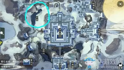 2020《一梦江湖》手游1月9日坐观万象打坐位置