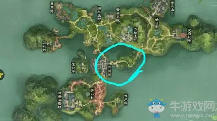 2020《一梦江湖》手游1月19日坐观万象打坐位置