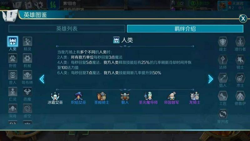 战歌竞技场人类最强阵容推荐 人类羁绊效果分享