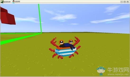 《迷你世界》螃蟹微缩模型制作攻略