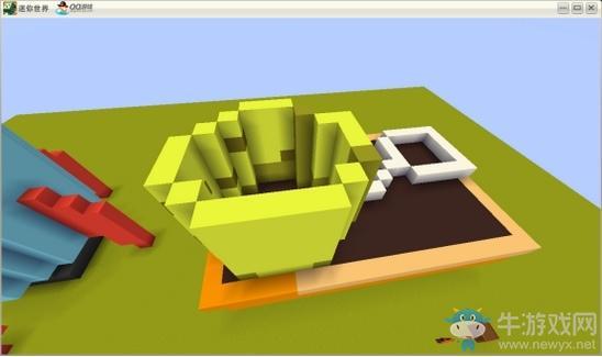 《迷你世界》小盆栽做法