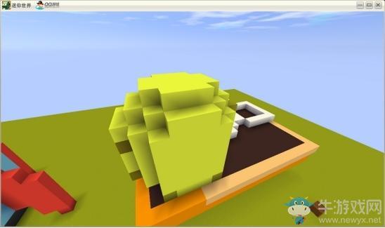 《迷你世界》小盆栽做法