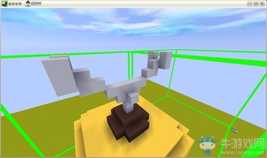 《迷你世界》电话机微缩模型制作教程