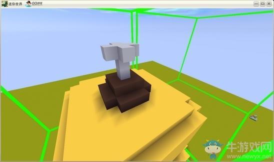 《迷你世界》电话机微缩模型制作教程