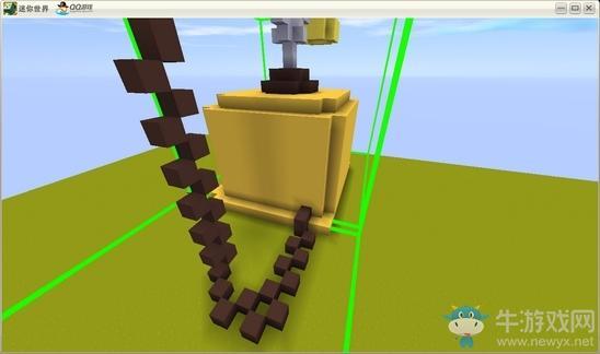 《迷你世界》电话机微缩模型制作教程