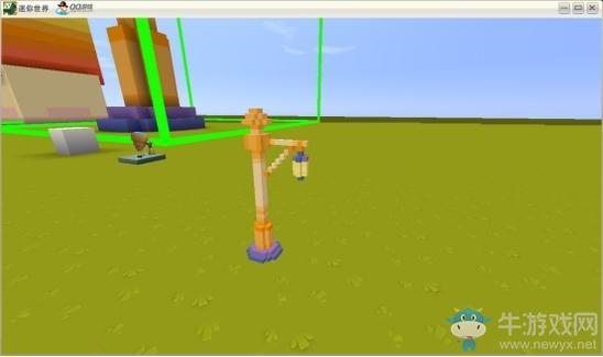 《迷你世界》路灯微缩模型搭建教程