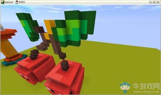 《迷你世界》樱桃微缩模型制作教学