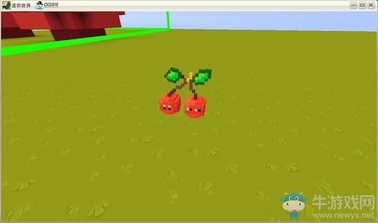 《迷你世界》樱桃微缩模型制作教学