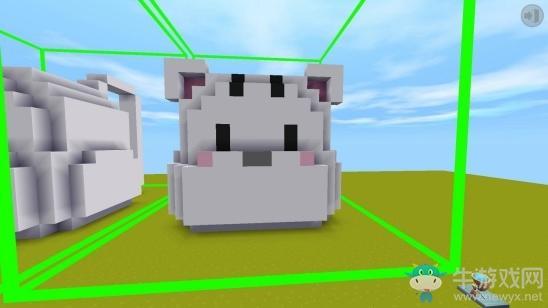 《迷你世界》卡通背包模型制作