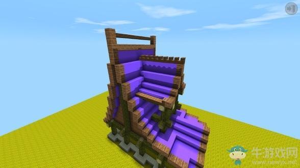 《迷你世界》巫女城堡搭建方法