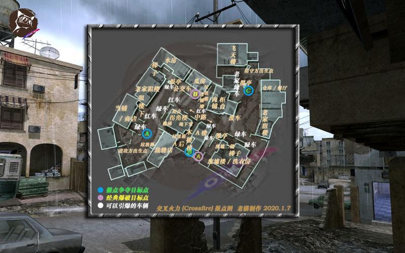 使命召唤手游交叉火力点位一览 交叉火力报点攻略