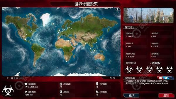 瘟疫公司猩猩流感普通攻略