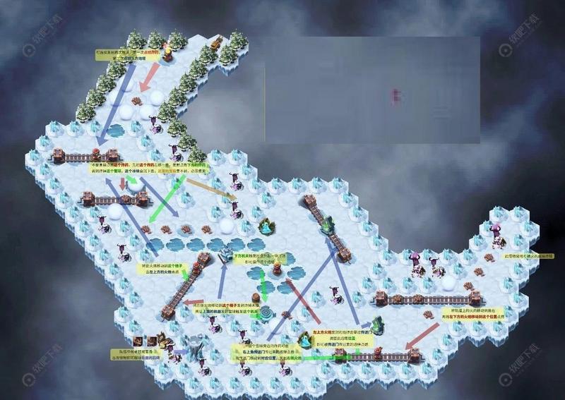 剑与远征雪踪迷径怎么过